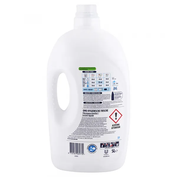 OMO Hygienische Frische univerzálny gél na pranie 4,5 l / 100 praní