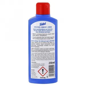 Sidol prostriedok na čistenie ocele a chrómu 250 ml