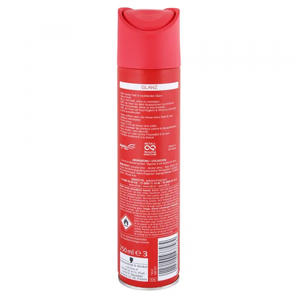 Taft Glanz lak na vlasy Ultra silný fixačný účinok 250 ml