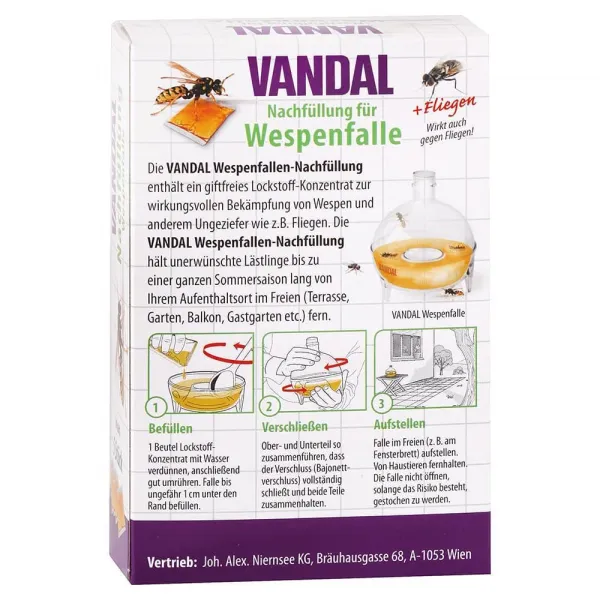 Vandal návnada na osy náhradná náplň 5 ks