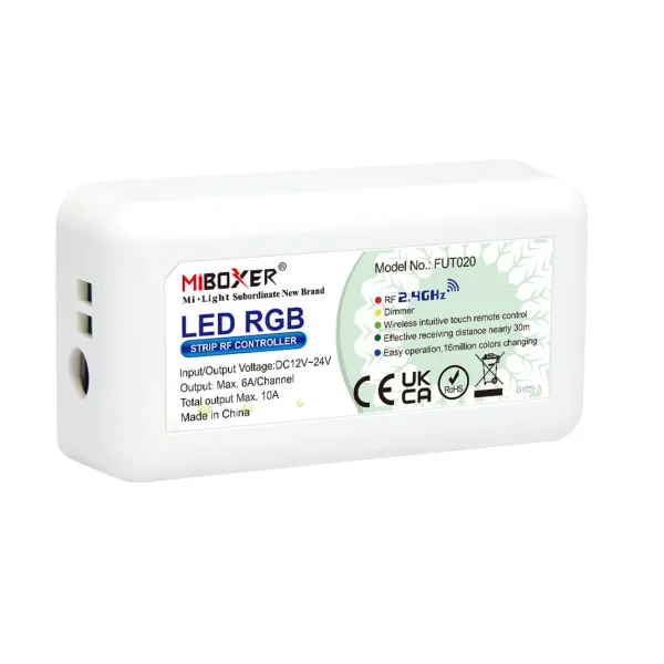 LEDprodukt LED RGB ovládač RF9 - 2,4GHz (FUT020)