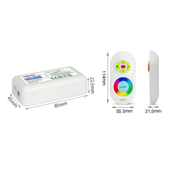 LEDprodukt LED RGB ovládač RF9 - 2,4GHz (FUT020)