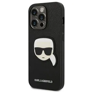 KARL LAGERFELD Ochranný kryt Apple iPhone 14 Pro čierny