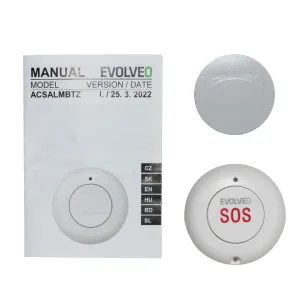 EVOLVEO Alarmex Pro, bezdrôtové tlačidlo/zvonček