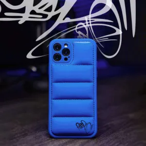 Puffer case pro Apple iPhone 11 Pro - Separ Puffer - Modrá