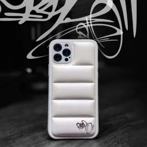 Puffer case pro Apple iPhone 15 - Separ Puffer - Biela