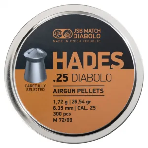 Diabolo JSB Hades, kal. 6,35 mm, 300 ks