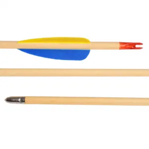 Šíp drevený 28", terčový Ek Archery, 1 ks