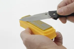 Brúska na nože SMITH´S 4" Diamond Sharpening Stone SM-50363, diamantový kameň - žltá