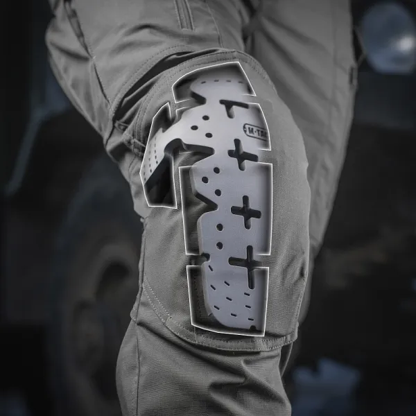 Chrániče kolien M-TAC Eva Knee Pad Gen. II - sivé