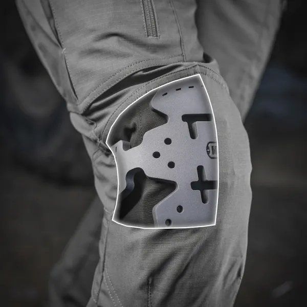 Chrániče kolien M-TAC Eva Knee Pad Gen. II - sivé