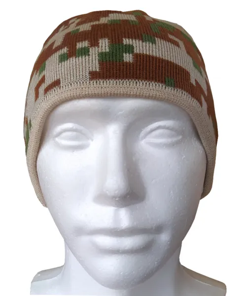 Čiapka pletená OS SR vz.2007 - SK digital púšť