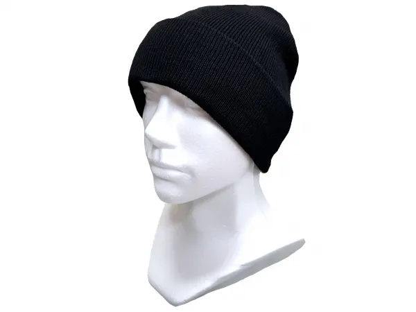 Čiapka pletená RTX/MFH 10923A jemná - čierna