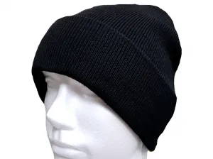Čiapka pletená RTX/MFH 10923A jemná - čierna