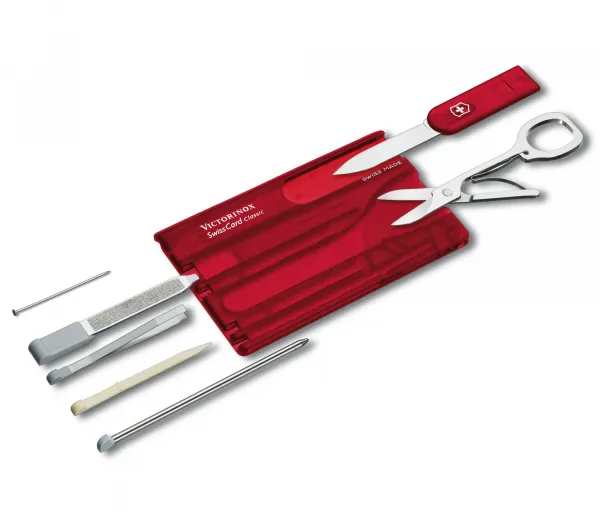 Karta multifunkčná VICTORINOX 0.7100.TB1 Classic - červená