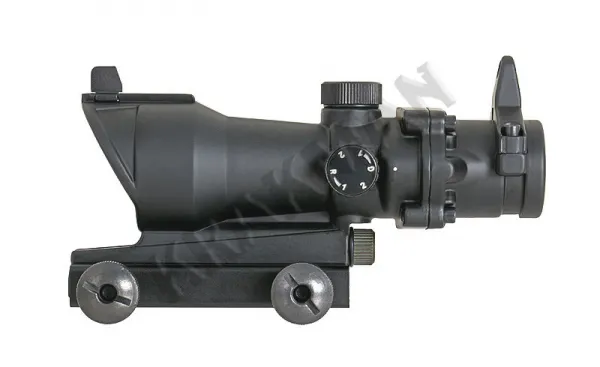 Kolimátor pre airsoftové zbrane AIM-O Rifle Red Dot 1x32 ACOG - čierny