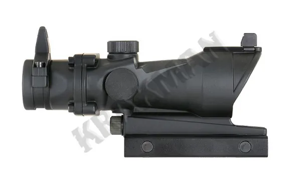 Kolimátor pre airsoftové zbrane AIM-O Rifle Red Dot 1x32 ACOG - čierny