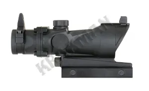 Kolimátor pre airsoftové zbrane AIM-O Rifle Red Dot 1x32 ACOG - čierny