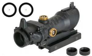 Kolimátor pre airsoftové zbrane AIM-O Rifle Red Dot 1x32 ACOG - čierny