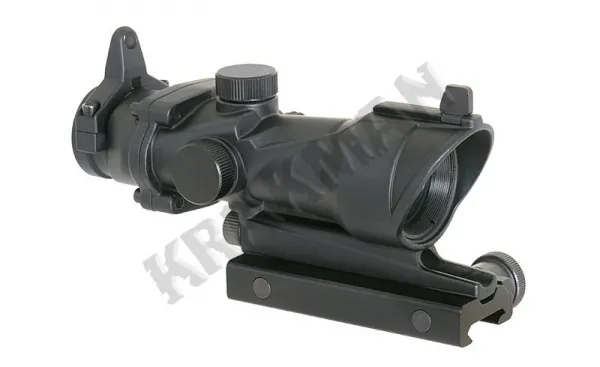 Kolimátor pre airsoftové zbrane AIM-O Rifle Red Dot 1x32 ACOG - čierny