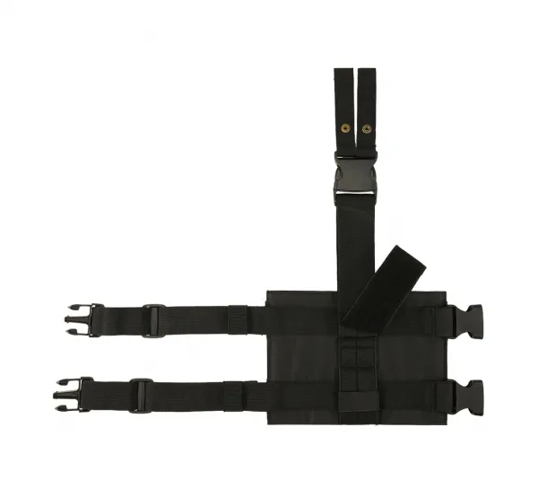 Nosič stehenný BRANDIT Molle Leg Panel - čierny