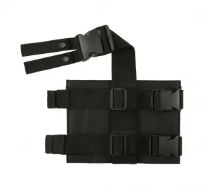 Nosič stehenný BRANDIT Molle Leg Panel - čierny