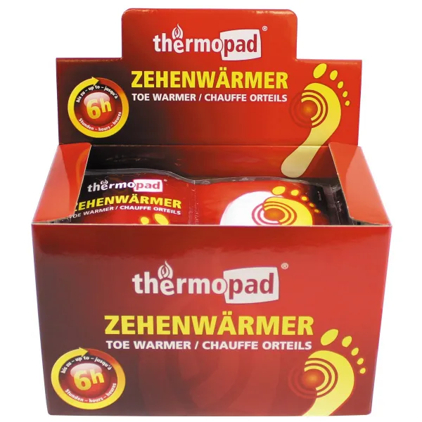 Ohrievače prstov na nohách "Thermopad - Toe wärmer" - jednorázové