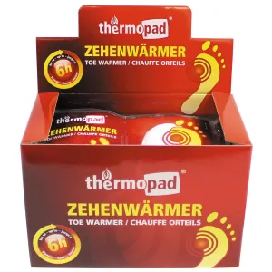 Ohrievače prstov na nohách "Thermopad - Toe wärmer" - jednorázové