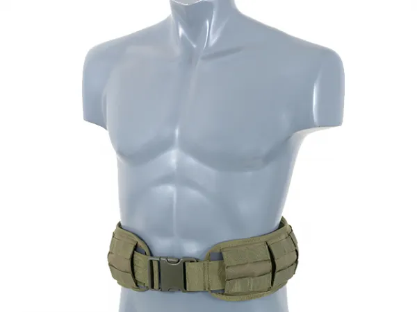 Opasok taktický 8FIELDS MOLLE Combat Belt S 86cm - čierny