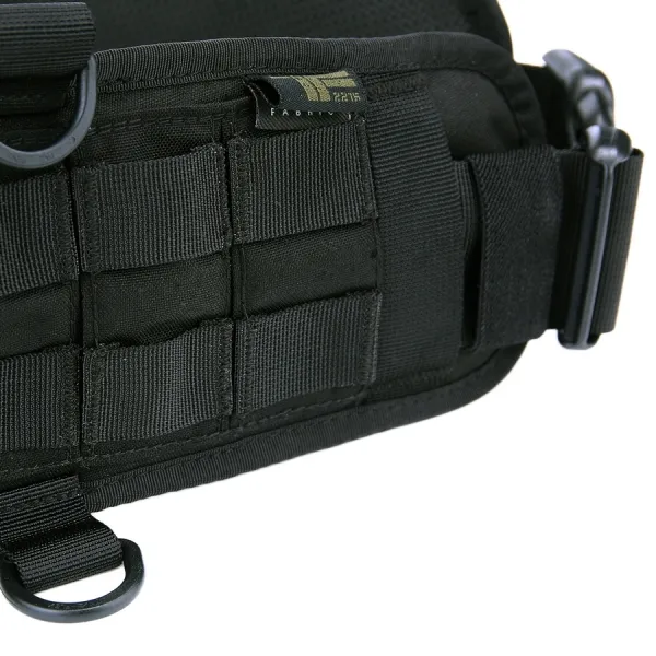 Opasok taktický TASK FORCE TF-2215 MOLLE Combat Belt - čierny