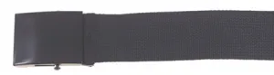 Opasok 45mm MFH 22573A s kovovou prackou - čierny