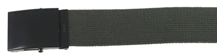 Opasok 45mm MFH 22573B s kovovou prackou - olivovozelený