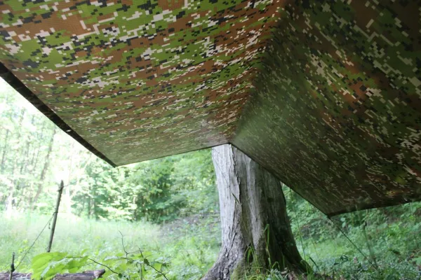 Plachta nepremokavá viacúčelová UTEX SK Digital Púšť - 2 x 1,6m