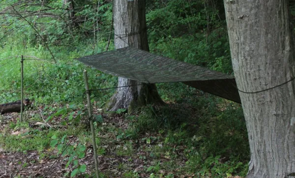 Plachta nepremokavá viacúčelová UTEX SK Digital Púšť - 2 x 1,6m