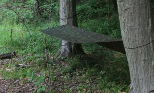 Plachta nepremokavá viacúčelová UTEX SK Digital Púšť - 2 x 1,6m