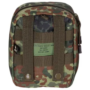 Puzdro na nástroje MFH MOLLE Utility Pouch 30613V - fleck
