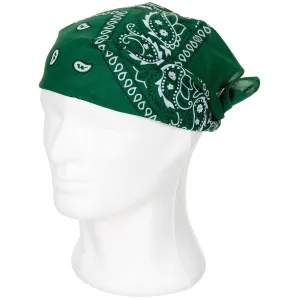 Šatka Bandana vzorovaná MFH 16403B - olivová
