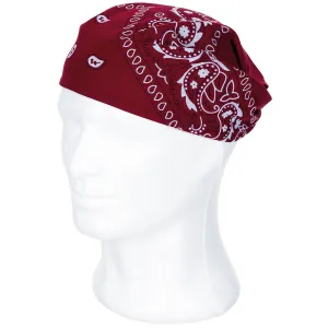 Šatka Bandana vzorovaná MFH 16403D - bordová
