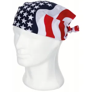 Šatka Bandana vzorovaná MFH 16403R - US flag