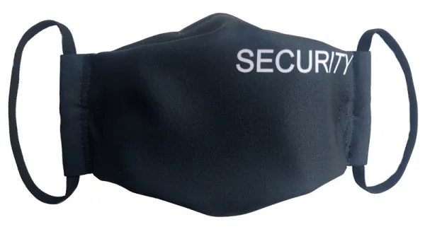 Rúško na tvár SECURITY - čierne