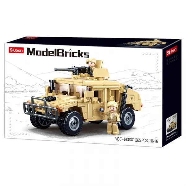 Stavebnica SLUBAN M38-B0837 terénne vozidlo Humvee