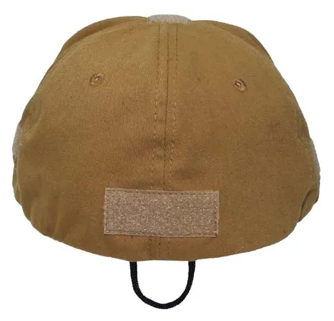 Šiltovka so suchým zipsom MFH 10263R - coyote