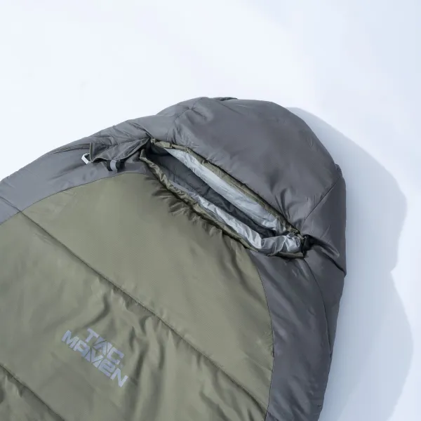 Spacák PENTAGON Mummy Sleeping Bag 360gr/m2 - cinder grey