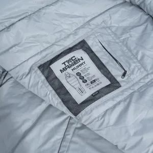 Spacák PENTAGON Mummy Sleeping Bag 360gr/m2 - cinder grey