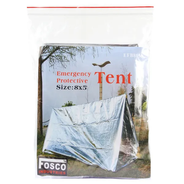 Stan núdzový FOSCO 2,5 x 1,5m - strieborný