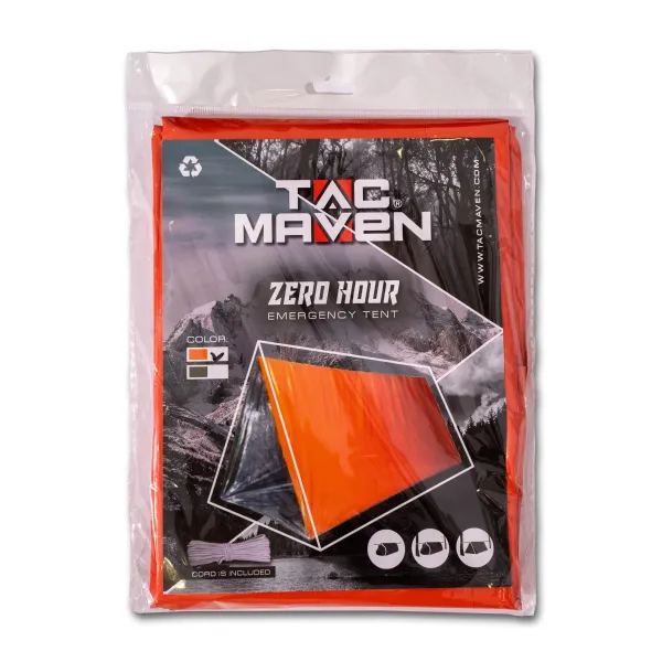 Stan núdzový PENTAGON Zero Hour Emergency Tent - oranžový