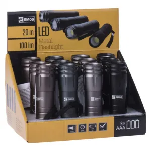 Svietidlo ručné EMOS P4705, 3W COB LED - 4 farby