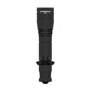 Svietidlo ručné taktické LED ARMYTEK Dobermann Pro Magnet USB, nabíjateľné - čierne