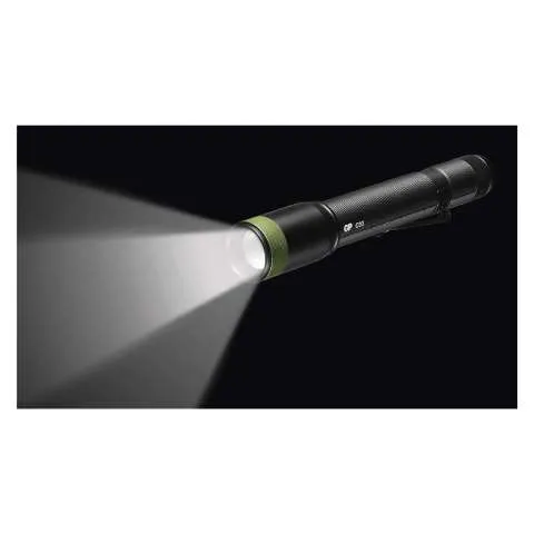 Svietidlo ručné GP Discovery C33 LED LR6, P8504 - čierne