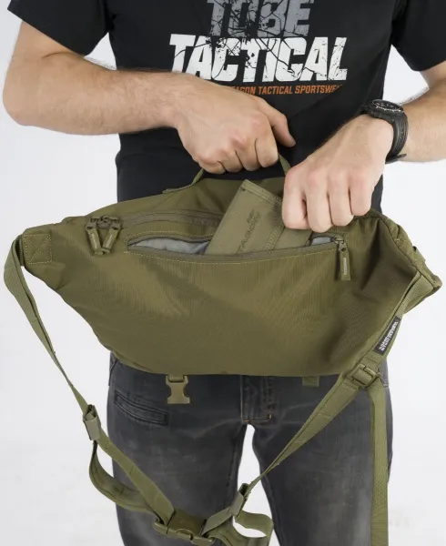 Taška cez rameno PENTAGON Telamon - čierna